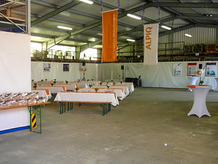 Planen als Sichtschutz